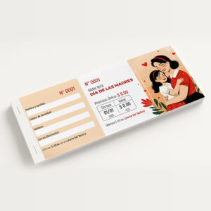 Rifas-Día-de-Las-Madre02-Premium-Ejemplo de rifas personalizadas impresas en talonario